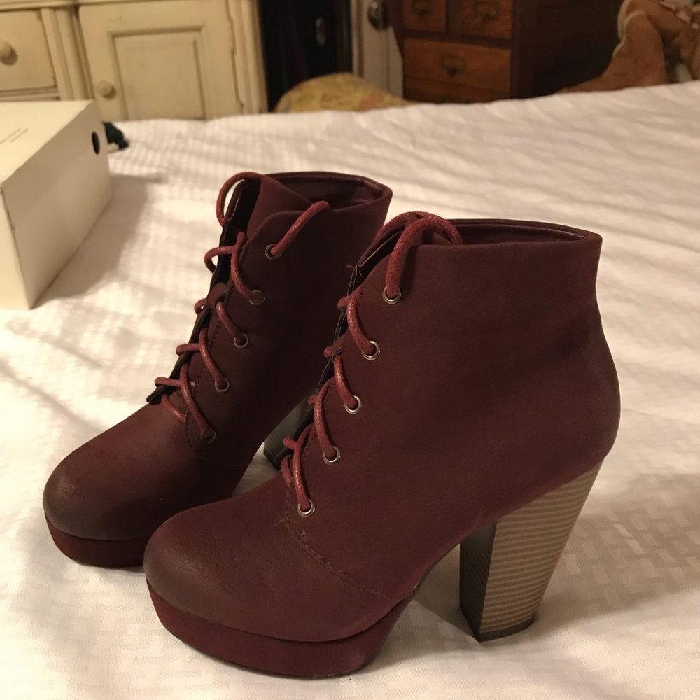 Olsenboye Faux Suede Bootie